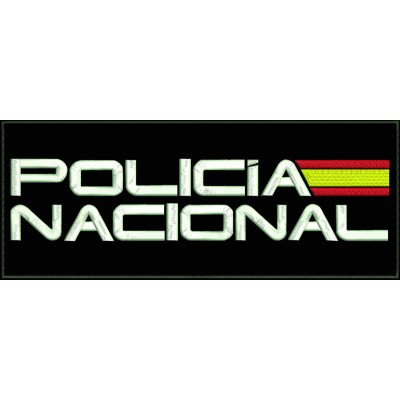 PARCHE ESPALDA POLICIA...