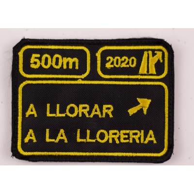 PARCHE A LLORAR A LA LLORERIA